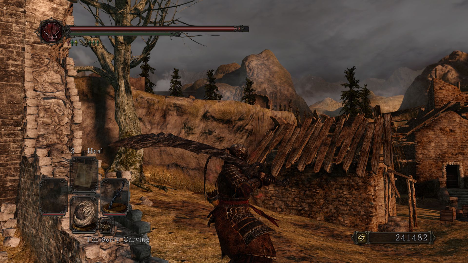 Image showing the Curved Nil Greatsword in Dark Souls 2.