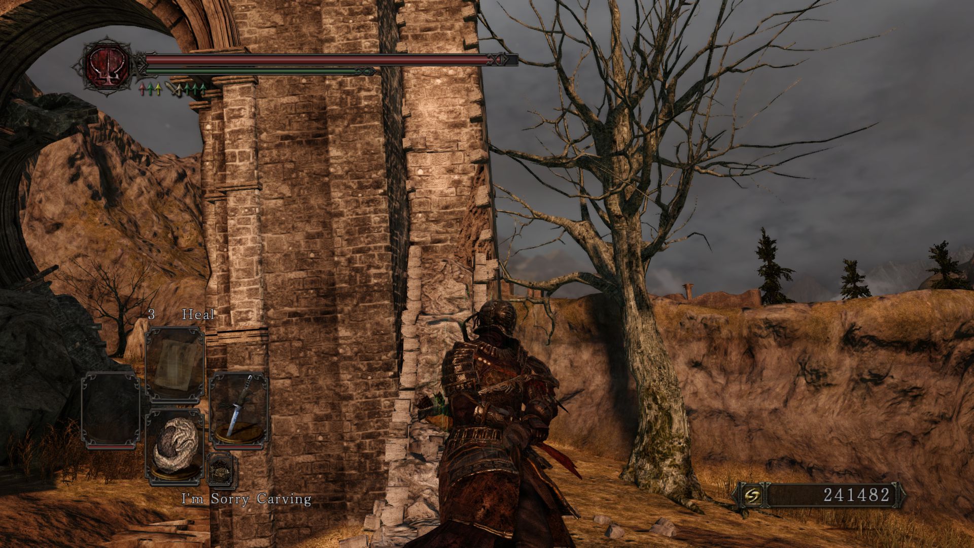 Image showing the Darkdrift sword in Dark Souls 2.