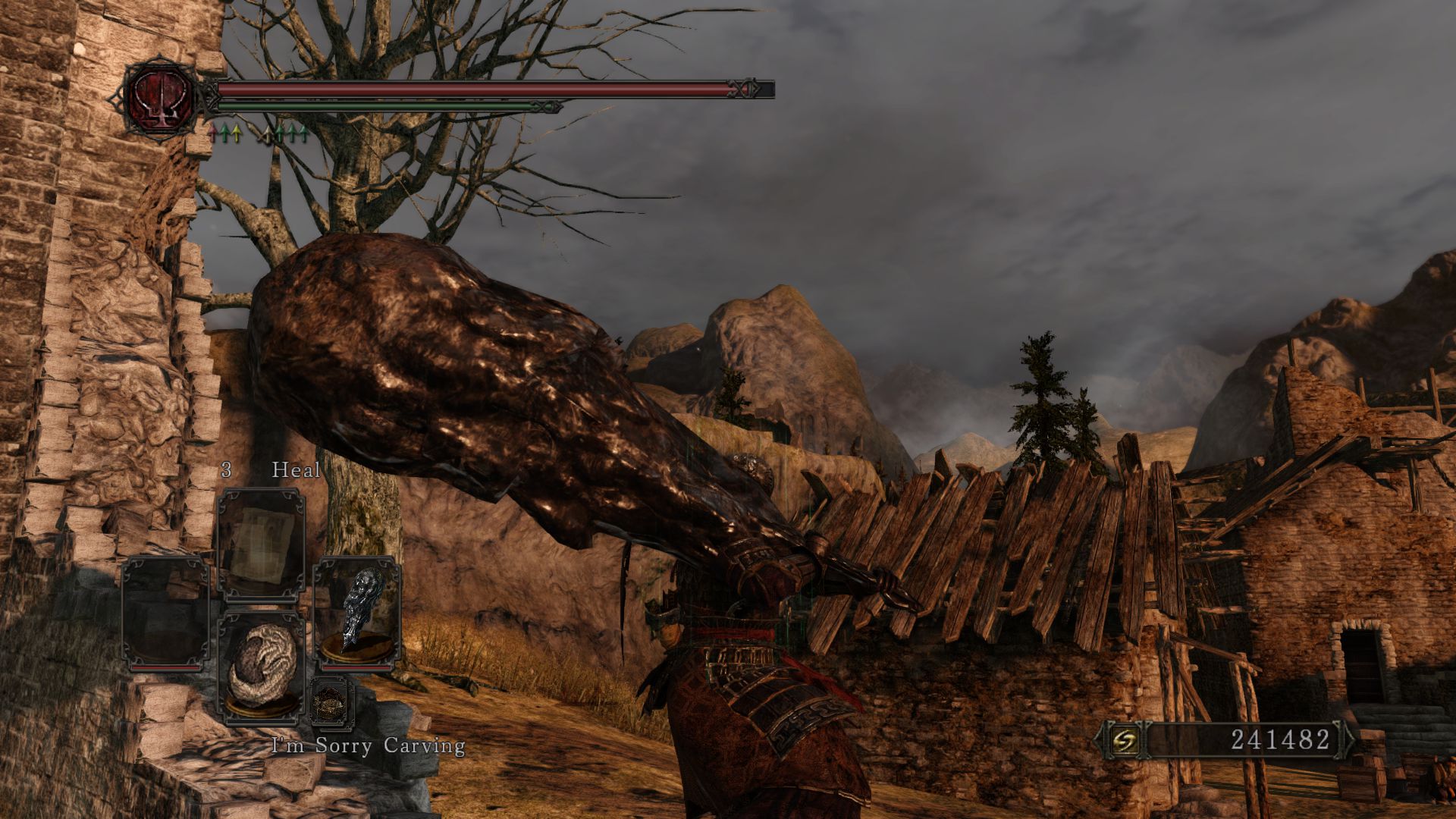 Image showing the Smelter Hammer in Dark Souls 2.