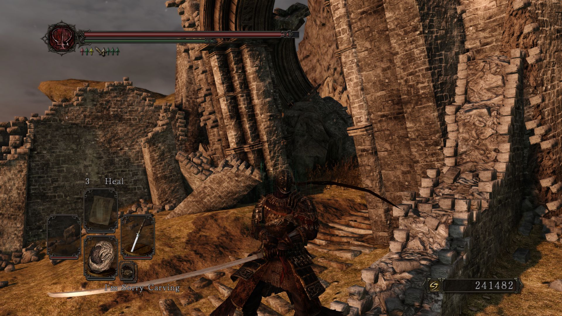 Image showing the Washing Pole weapon in Dark Souls 2.