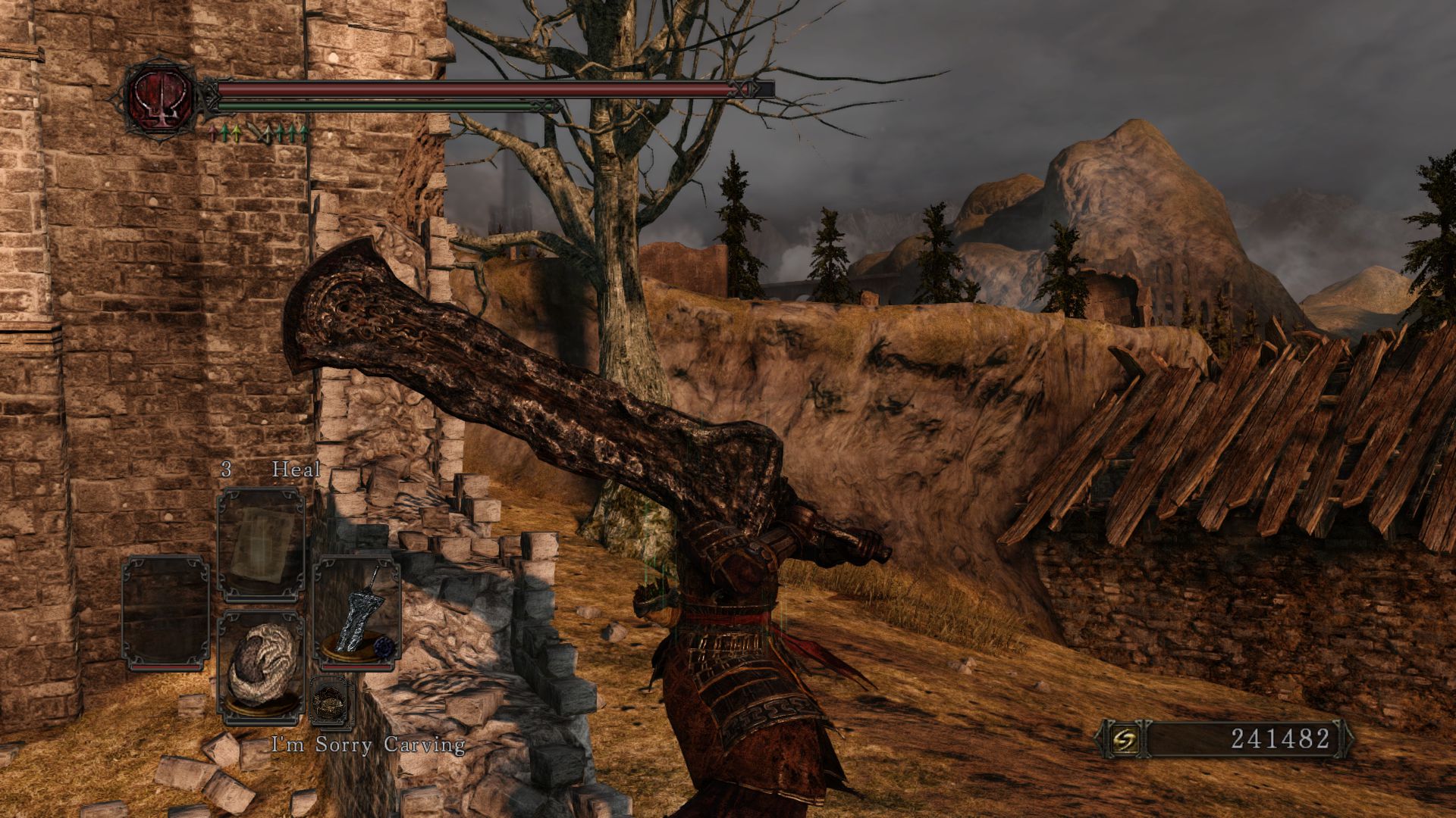 Image showing the Fume Ultra Greatsword in Dark Souls 2.