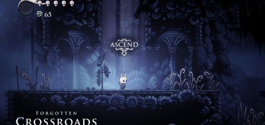 The Forgotten Crossroads in Hollow Knight.