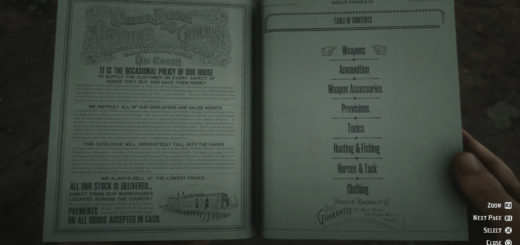 Handheld catalogue.