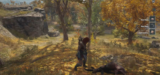 Looting soft leather off of a body.