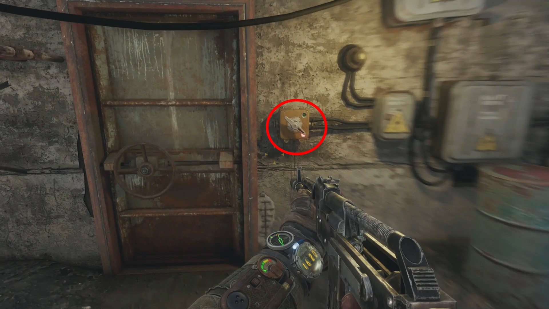 Electricity Puzzle Solution (The Volga) Metro Exodus Hold to Reset