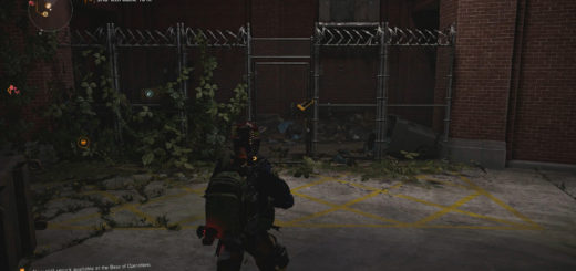 SHD behind locked gate.