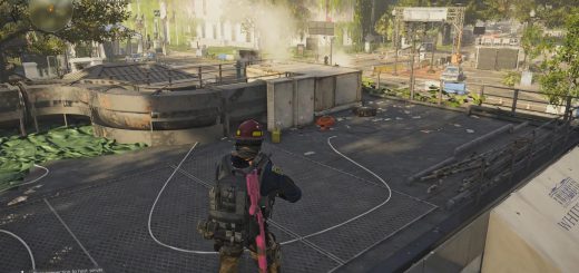 SHD Cache on rooftop of Ticket Stand.