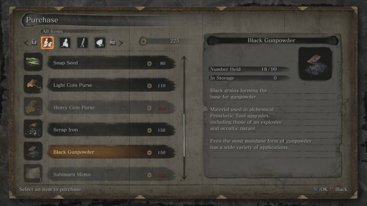 Black Gunpowder for sale.