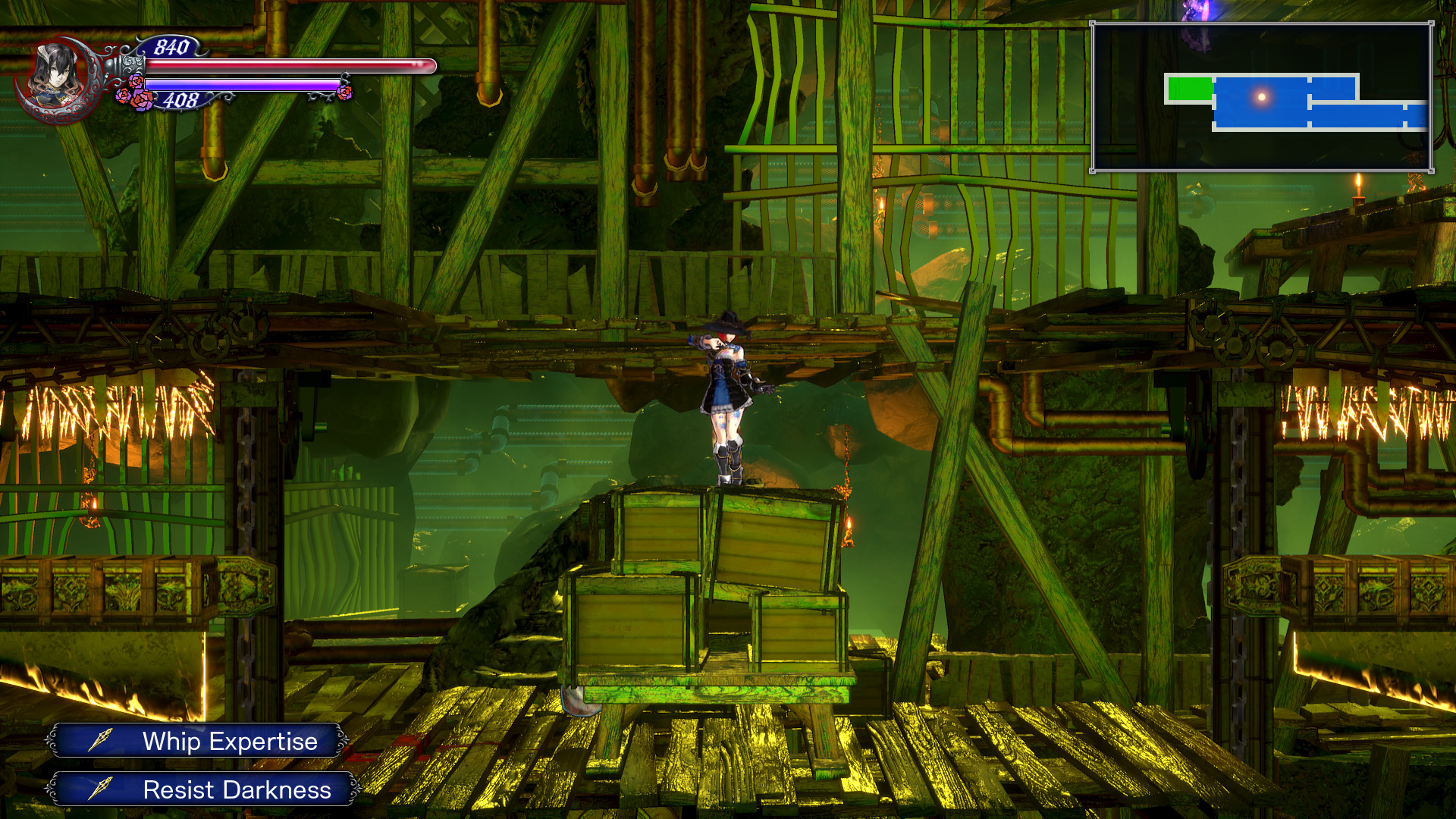 Bloodstained Ritual of the Night Secret Sorcery Lab Guide Hold to Reset