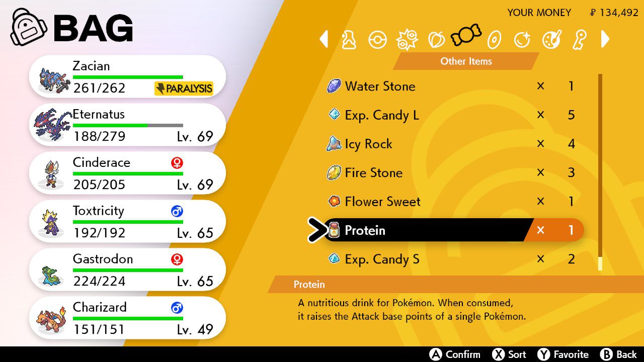 Where to Buy Vitamins in Pokemon Sword and Pokemon Shield Hold to Reset