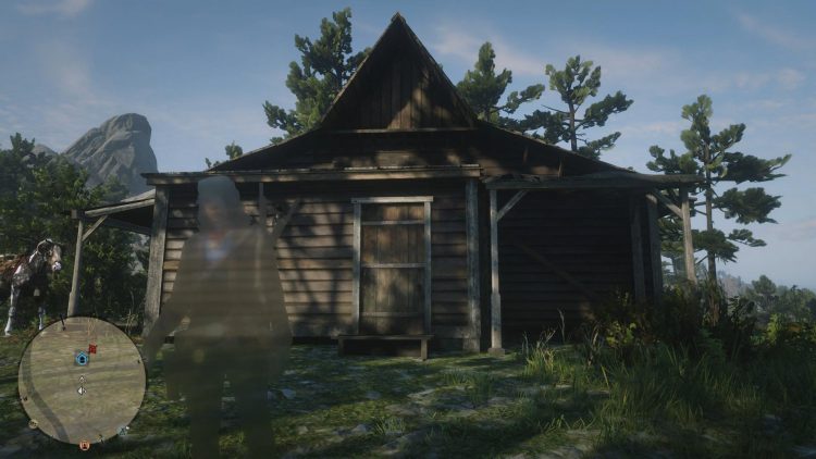 A Moonshine Shack in Red Dead Online.