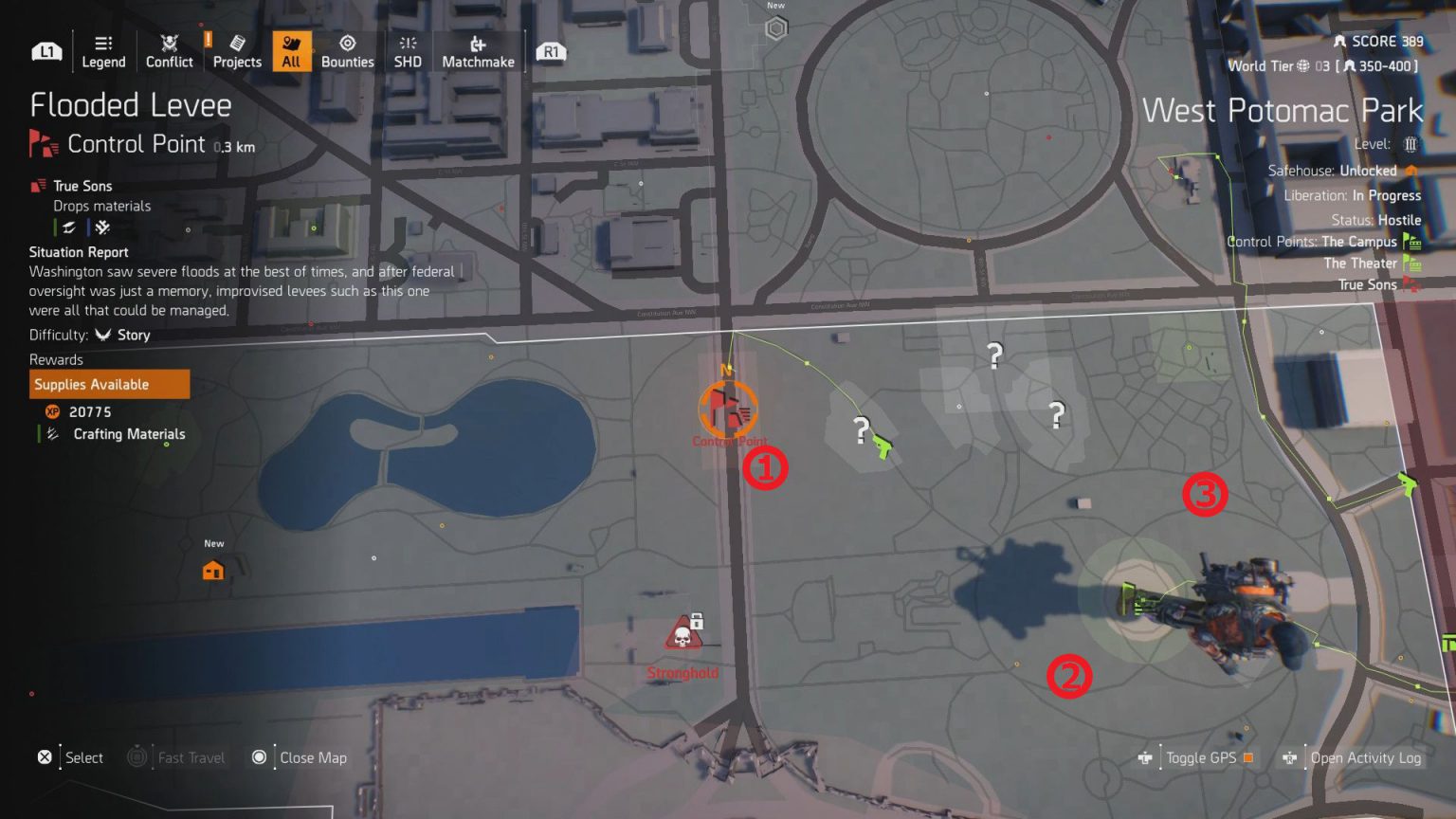The Division 2 All Hunter Locations and Masks Unlock Guide Hold to Reset