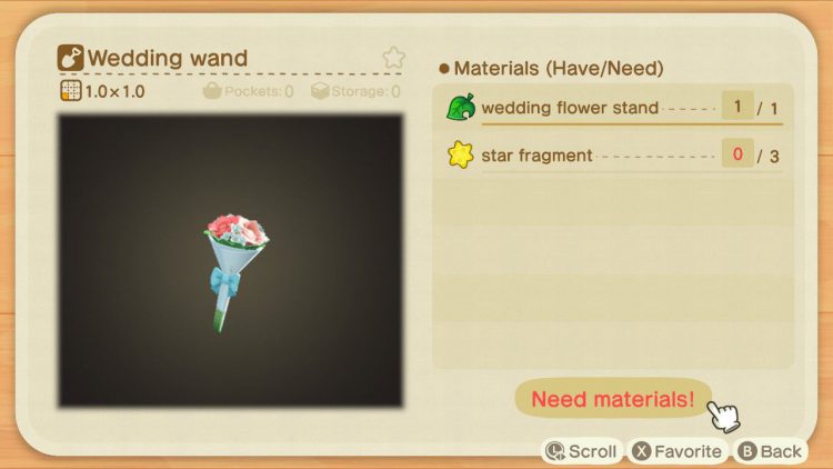 Featured image on Animal Crossing New Horizons All Wedding Seasonal Event Items list