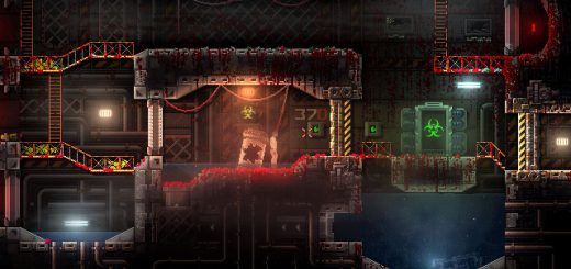 Taking Human form in Carrion during the game's ending.