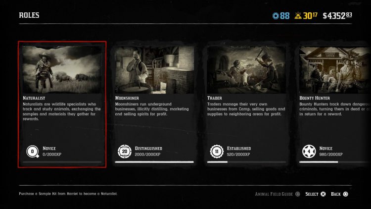 Featured image on Naturalist Role Guide for Red Dead Online.