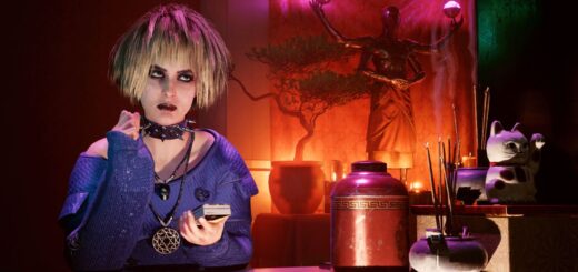 A screenshot of Misty in Cyberpunk 2077.