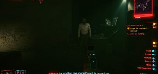 Takemura rescued in Cyberpunk 2077.