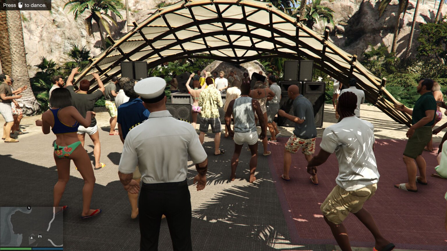 How to Get to Cayo Perico in Free Roam Hold to Reset