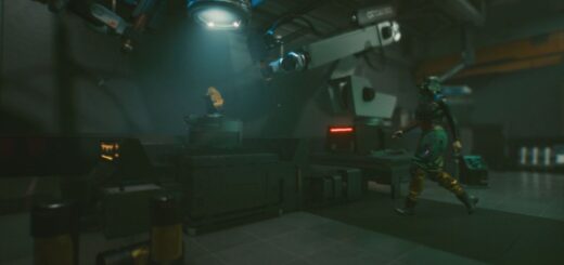 BB in the Police Laboratory in Cyberpunk 2077.