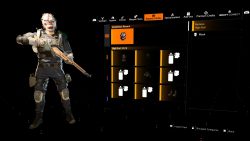 Screenshot showing the Nemesis Mask in The Division 2.