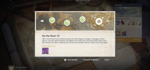 Featured image on Genshin Impact On the Hunt IV Guide.