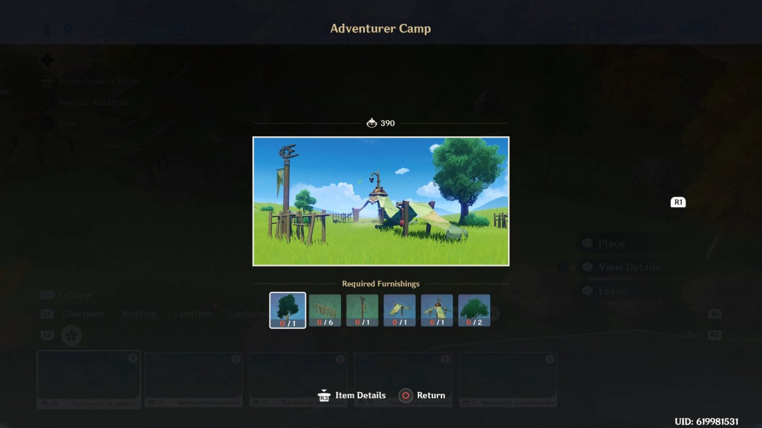 How Furniture Sets Work in Genshin Impact Hold to Reset