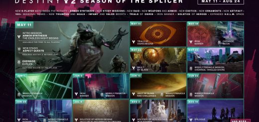 Featured image on Destiny 2 Season of the Splicer Roadmap news article.