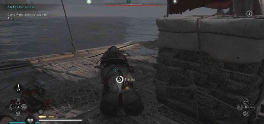 Featured image on Assassin's Creed Valhalla An Eye for An Eye Guide.