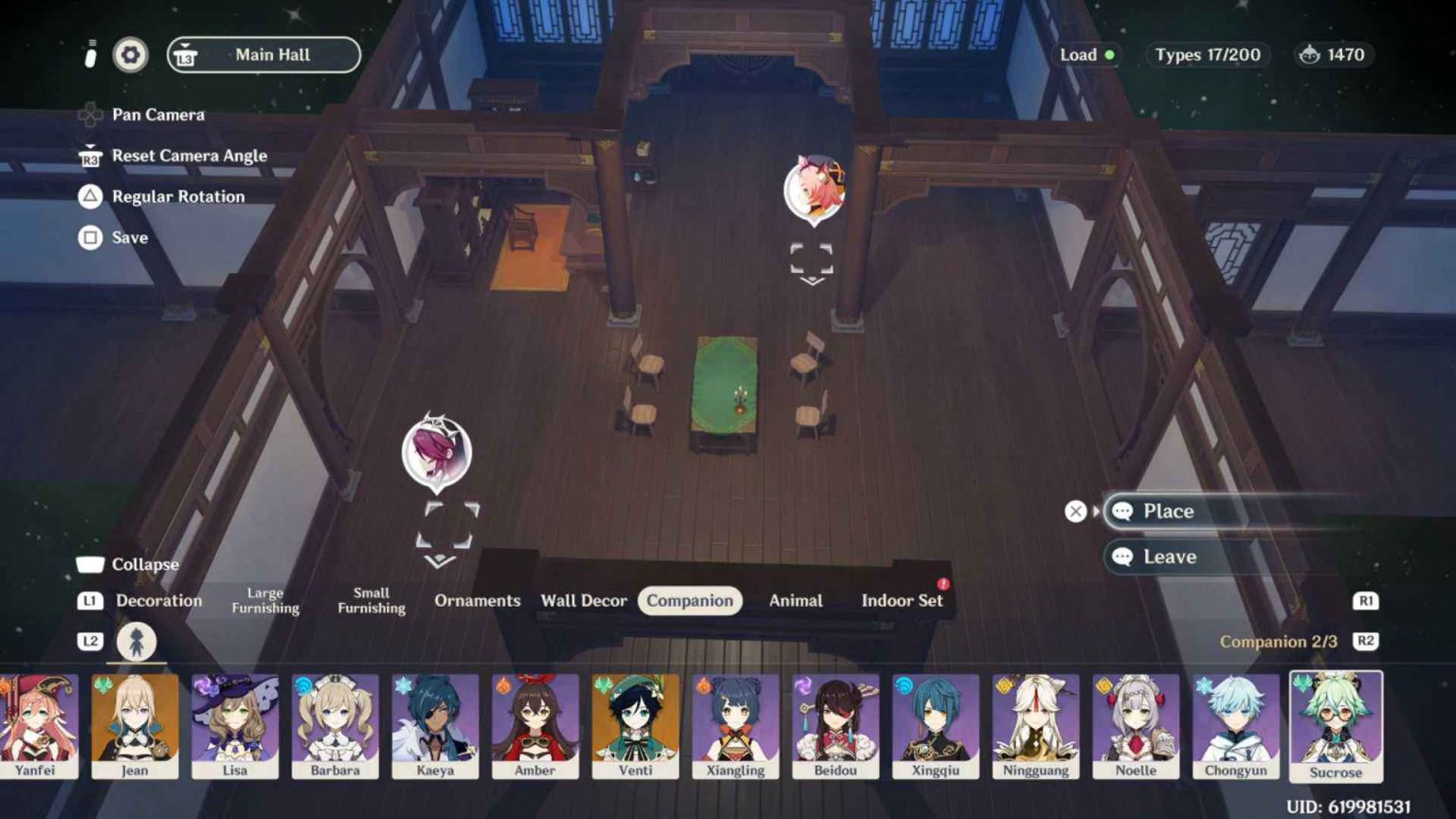 Genshin Impact Invite Companions to Serenitea Pot Hold to Reset