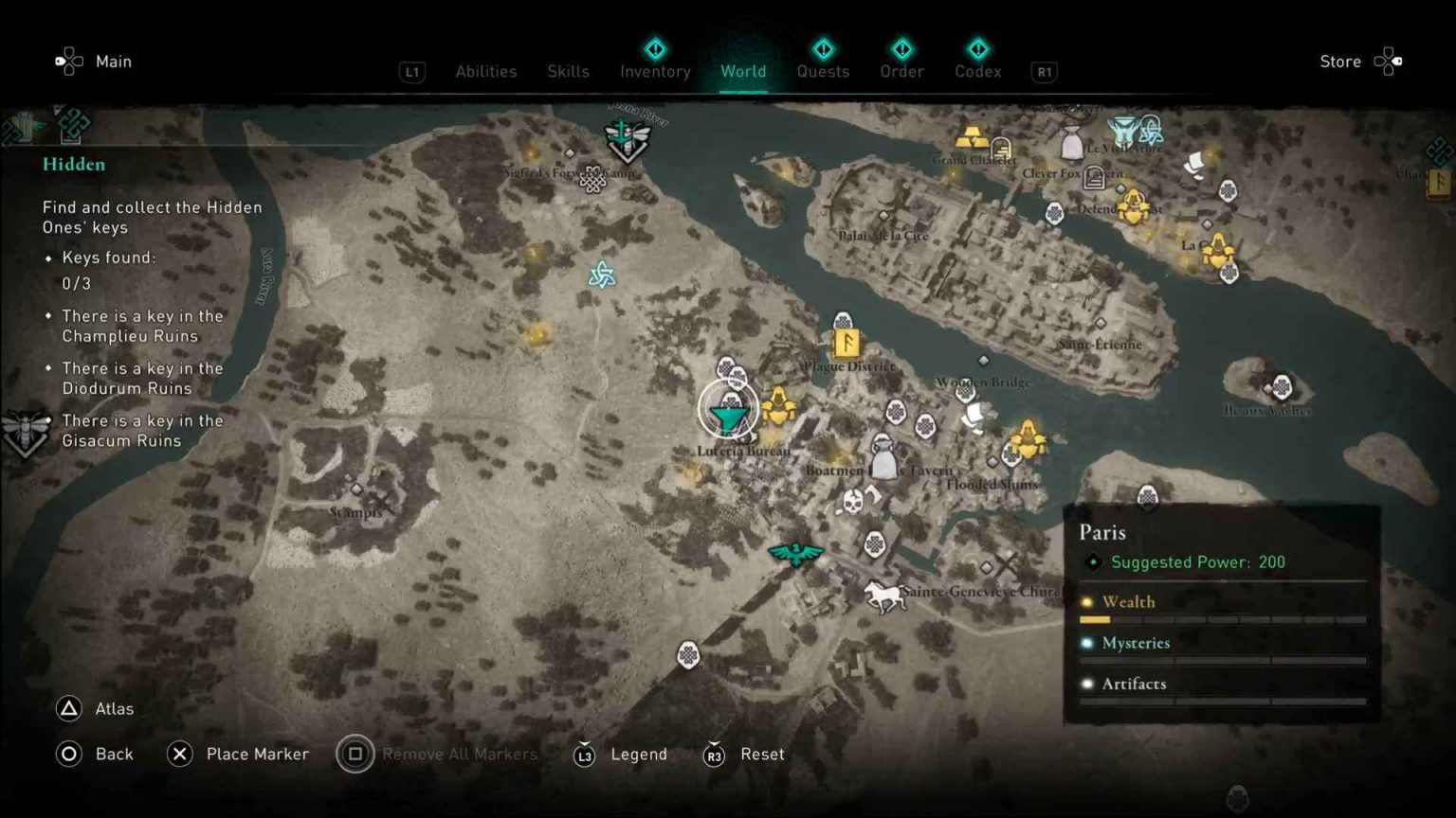 Assassin's Creed Valhalla Hidden Side Mission Guide Hold to Reset