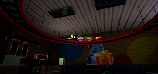 Toy Train in the shop of Poppy Playtime.