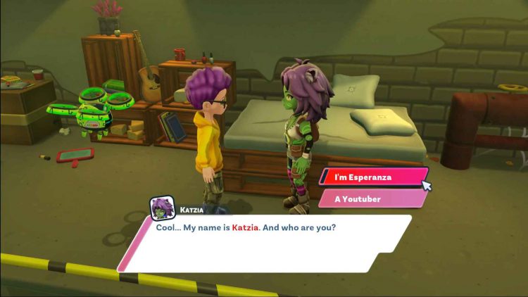 Katzia in the Sewers in YouTubers Life 2.
