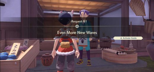 Even More New Wares request in Pokémon Legends Acreus.