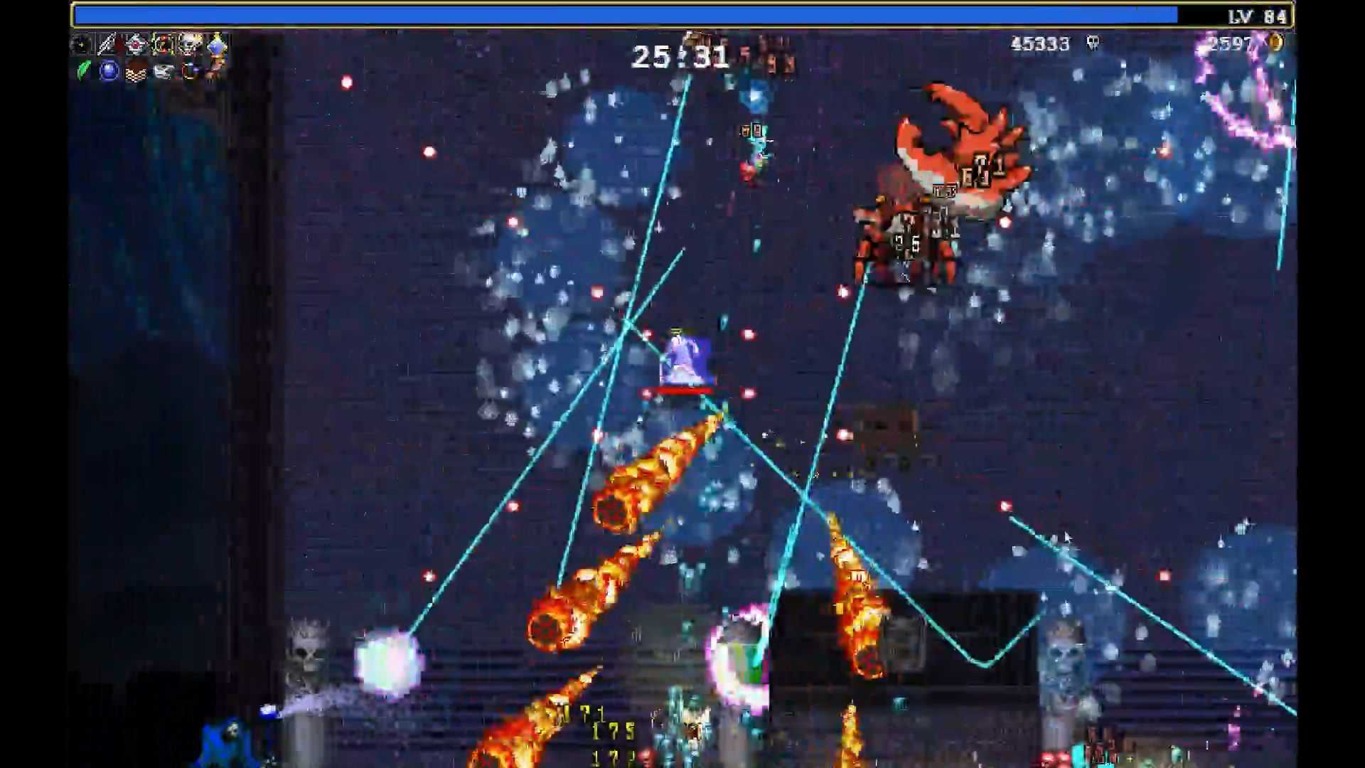 Vampire Survivors Boss List Hold to Reset