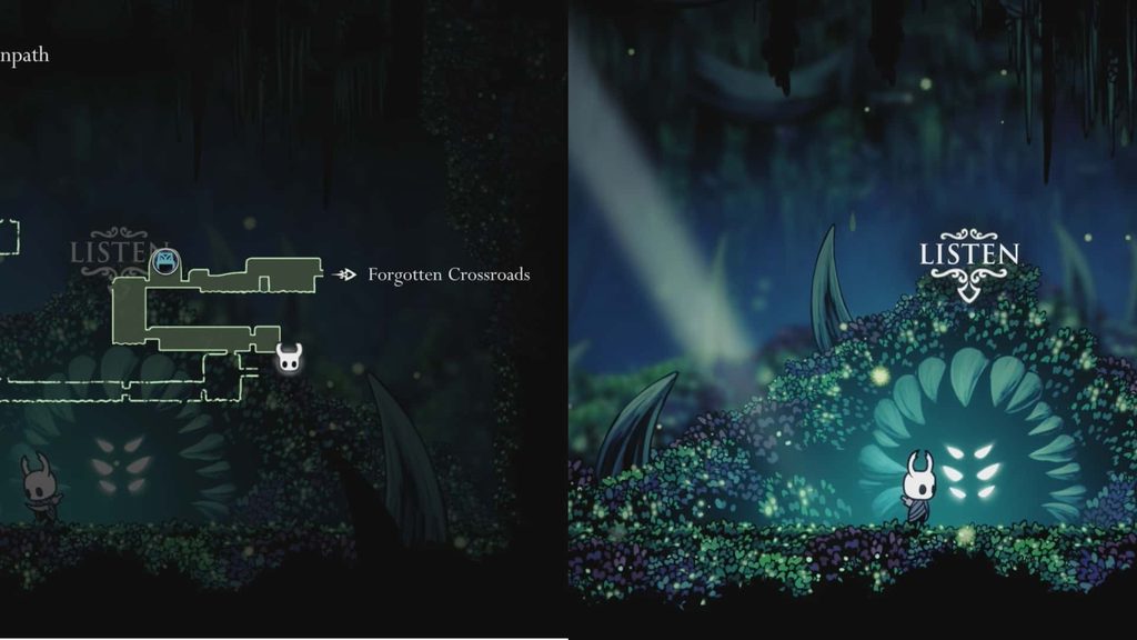 The Hunter's Journal location.