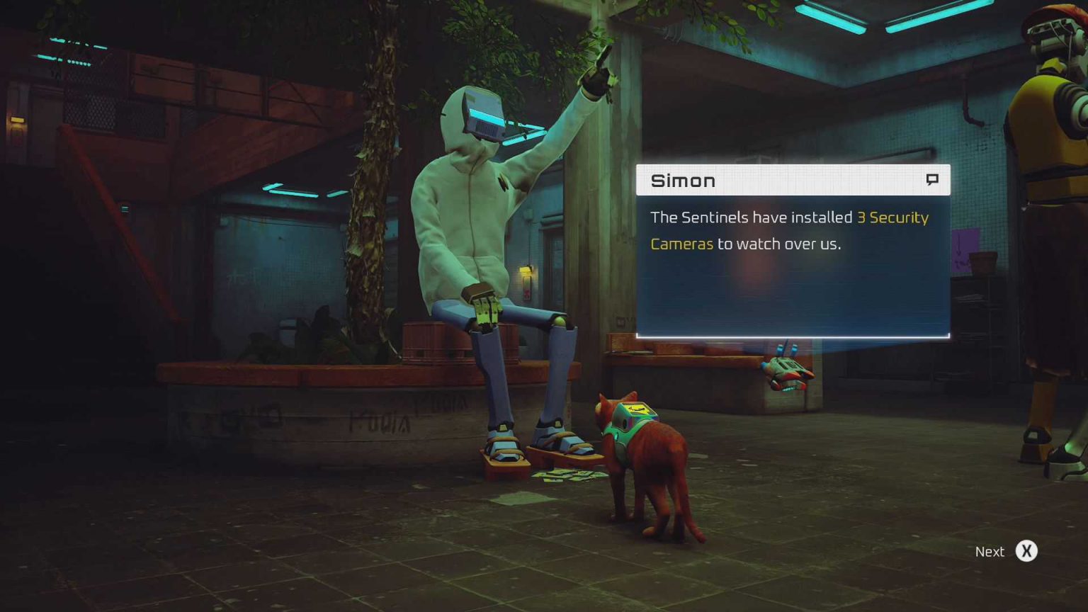 3 Security Cameras in the Residences Guide Stray Hold to Reset