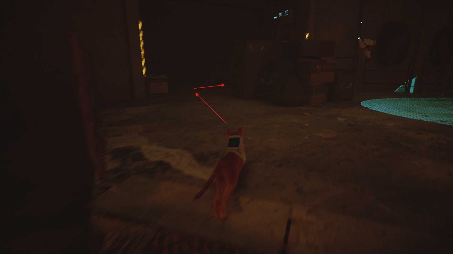 Worker's Keys Location Guide Stray Hold to Reset