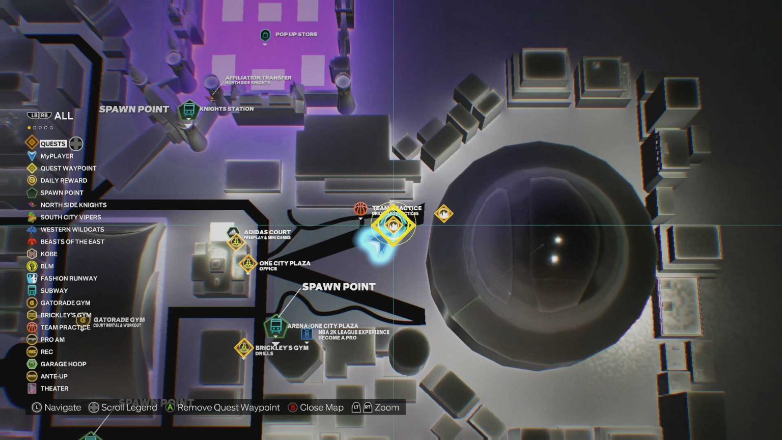 NBA 2K23 Not Your Father's Hot Dogs Guide Hold to Reset