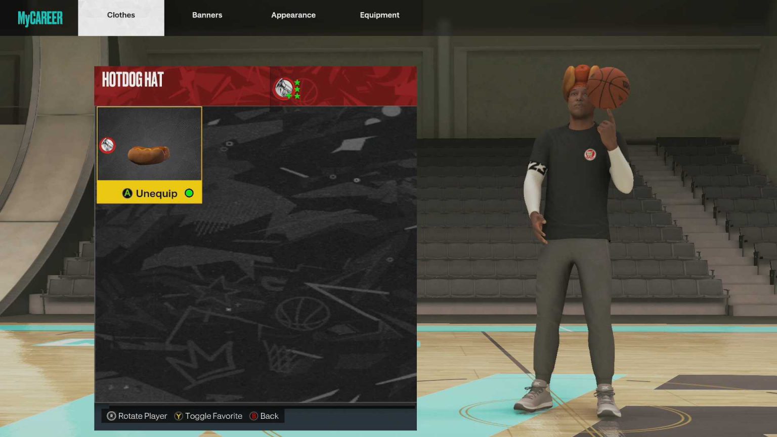 NBA 2K23 Not Your Father's Hot Dogs Guide Hold to Reset