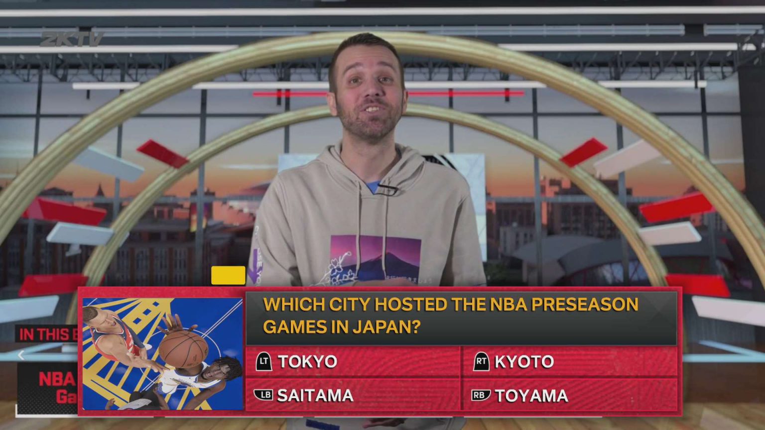 NBA 2K23 2KTV Episode 5 Answers Guide Hold to Reset