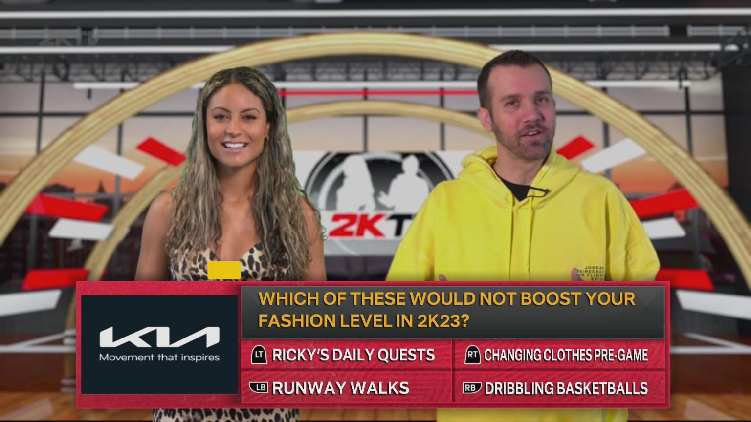 NBA 2K23 2KTV Episode 6 Answers Guide Hold to Reset