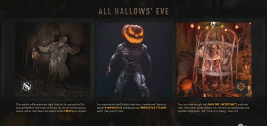 The Dying Light 2 All Hallows Eve seasonal event details screen.