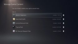 Image showing the Resident Evil Village Shadows of Rose DLC download.