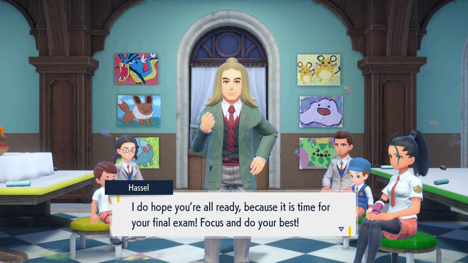 Pokemon Scarlet and Violet All Finals Answers Hold to Reset