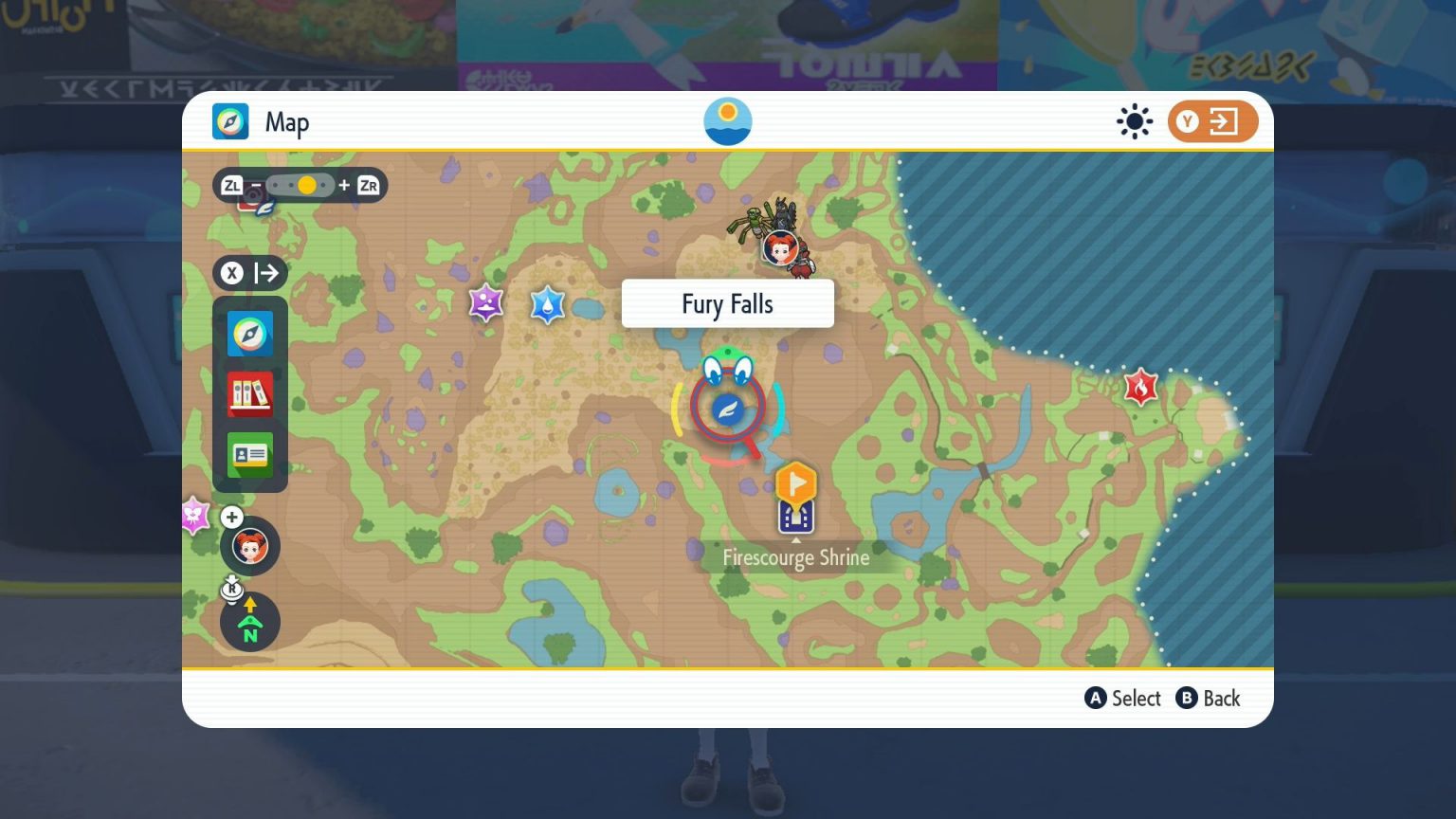 Pokemon Scarlet and Violet 10 Sights of Paldea Locations Guide Hold