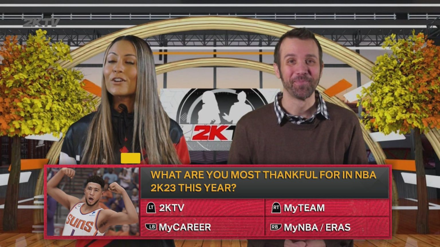 NBA 2K23 2KTV Episode 12 Answers Guide Hold to Reset