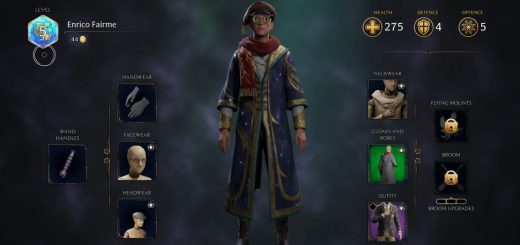 Hogwarts Legacy Twitch Drops outfit.