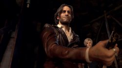 Resident Evil 4 Remake Luis screenshot.