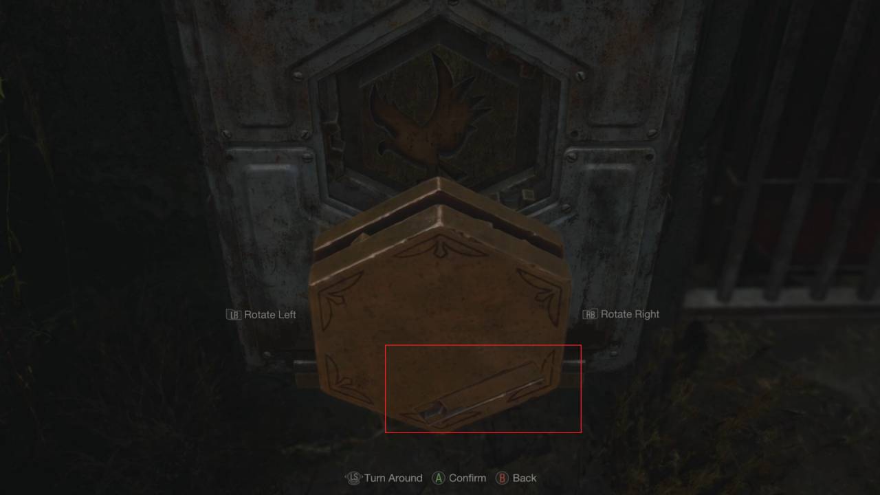 Resident Evil 4 Remake HexagonShaped Slot Hold to Reset