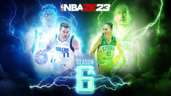 NBA 2K23 Season 6 artwork.